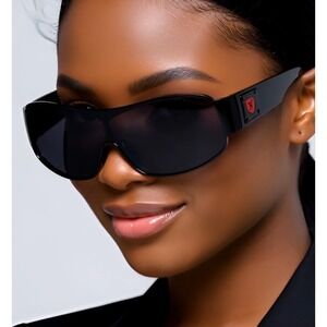 Shield Sunglasses Sport Visor Style Driving Golf Cycling Sun Glasses Women Gafas